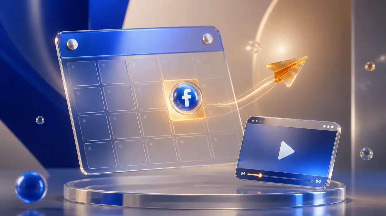 How to Schedule a Facebook Video Post (Not a Reel)